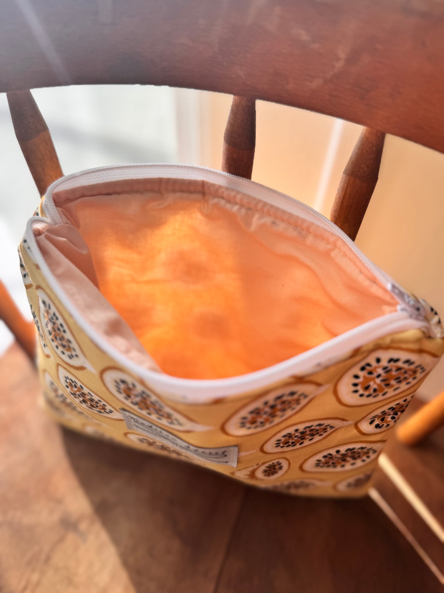 Passion Fruit Zipper Pouch