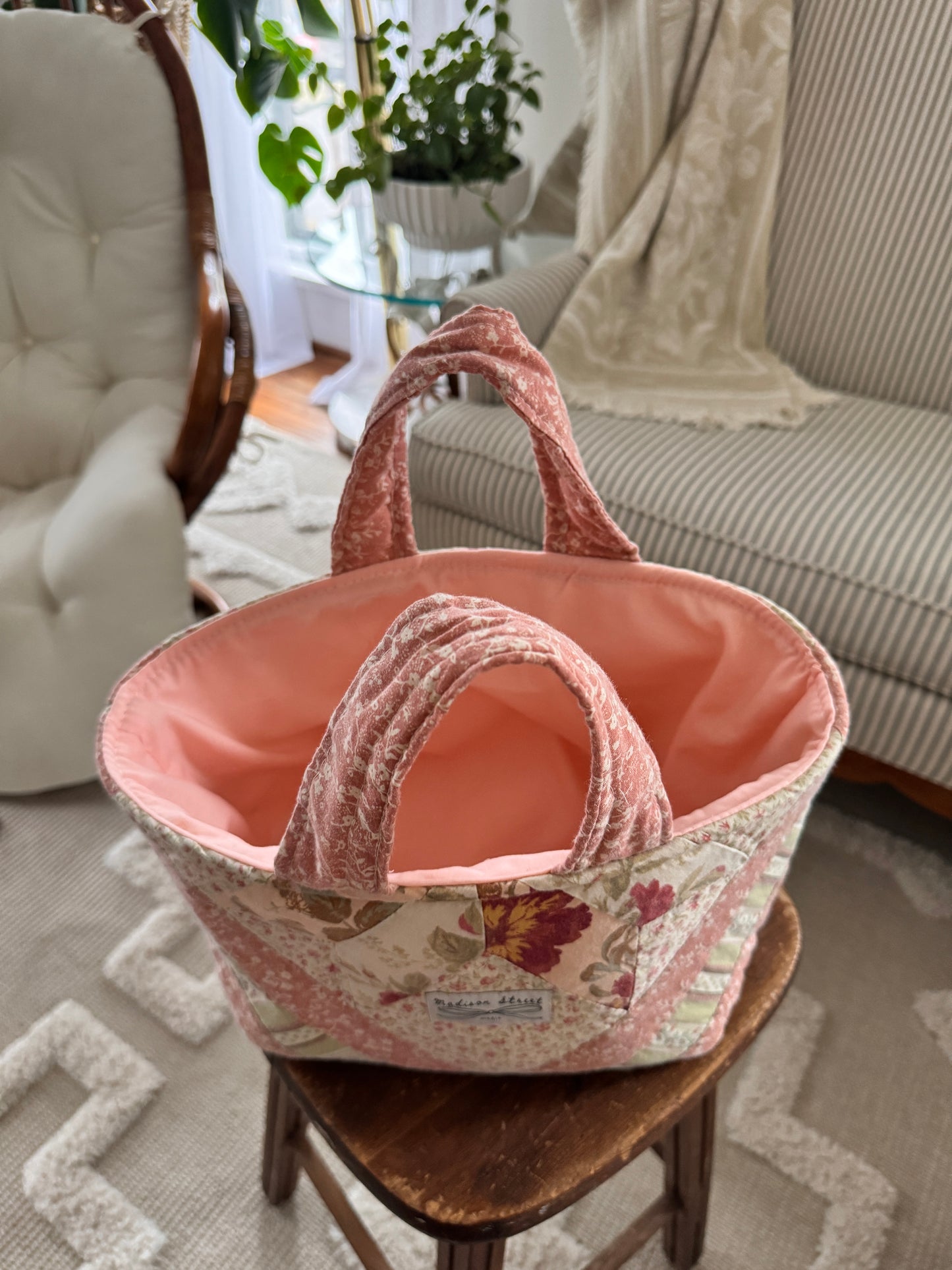 Rose Pink Market Tote