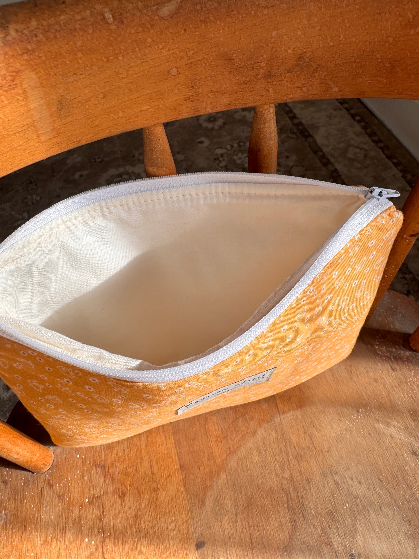 Butter Chick Zipper Pouch