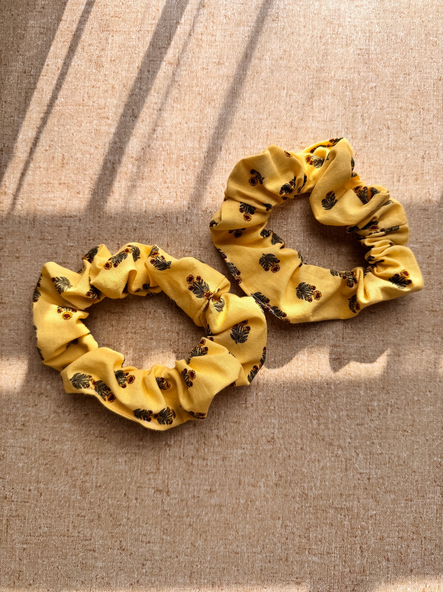 Sunflower Scrunchie