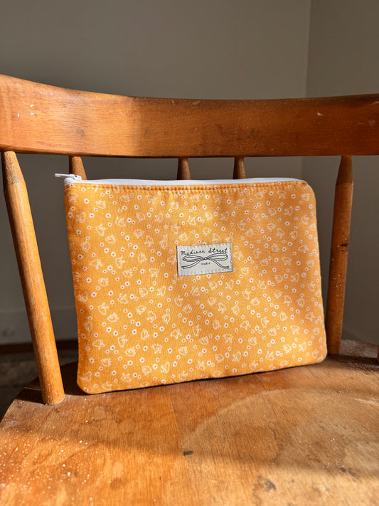 Butter Chick Zipper Pouch
