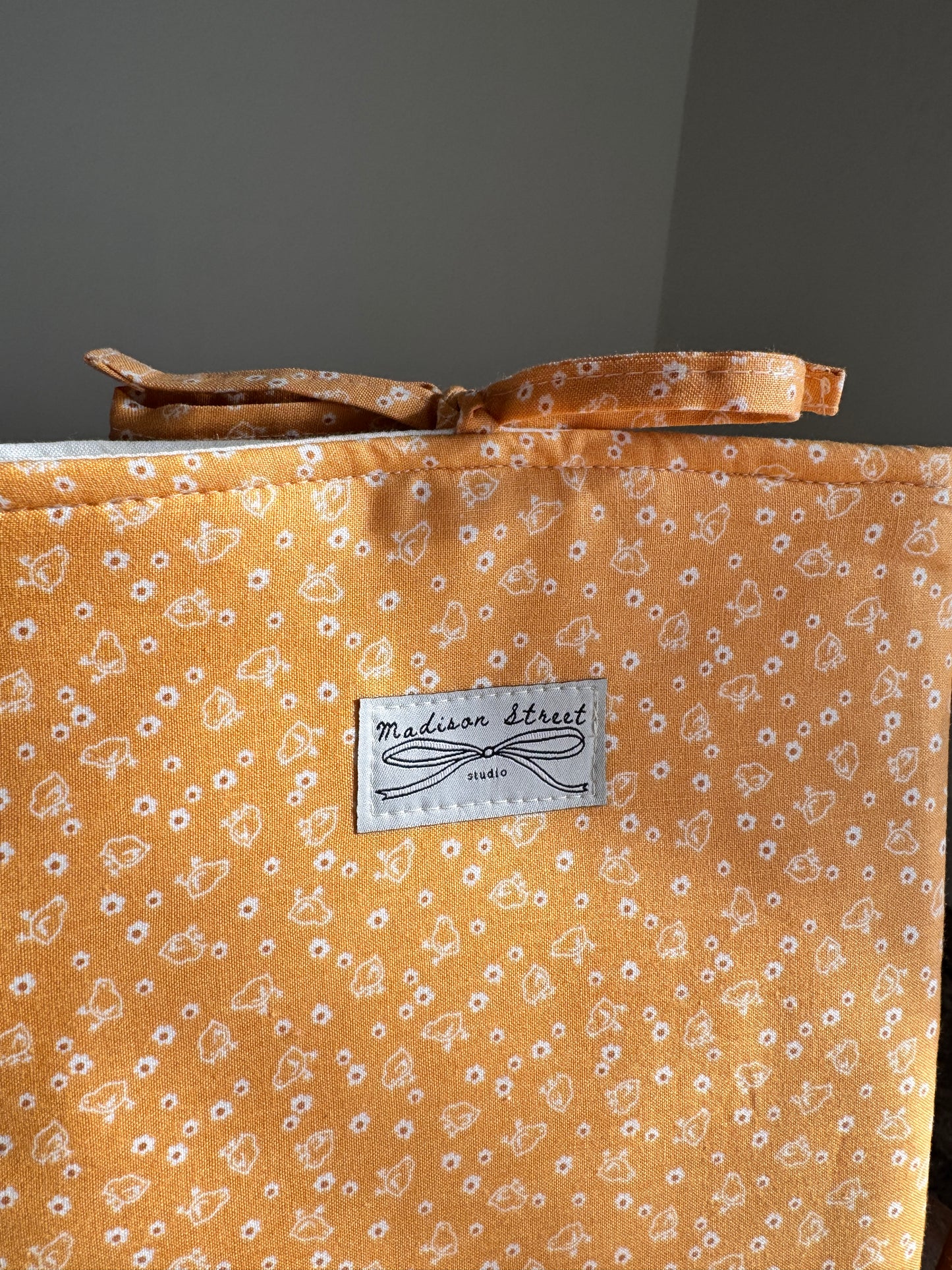 Butter Chick Tie Pouch