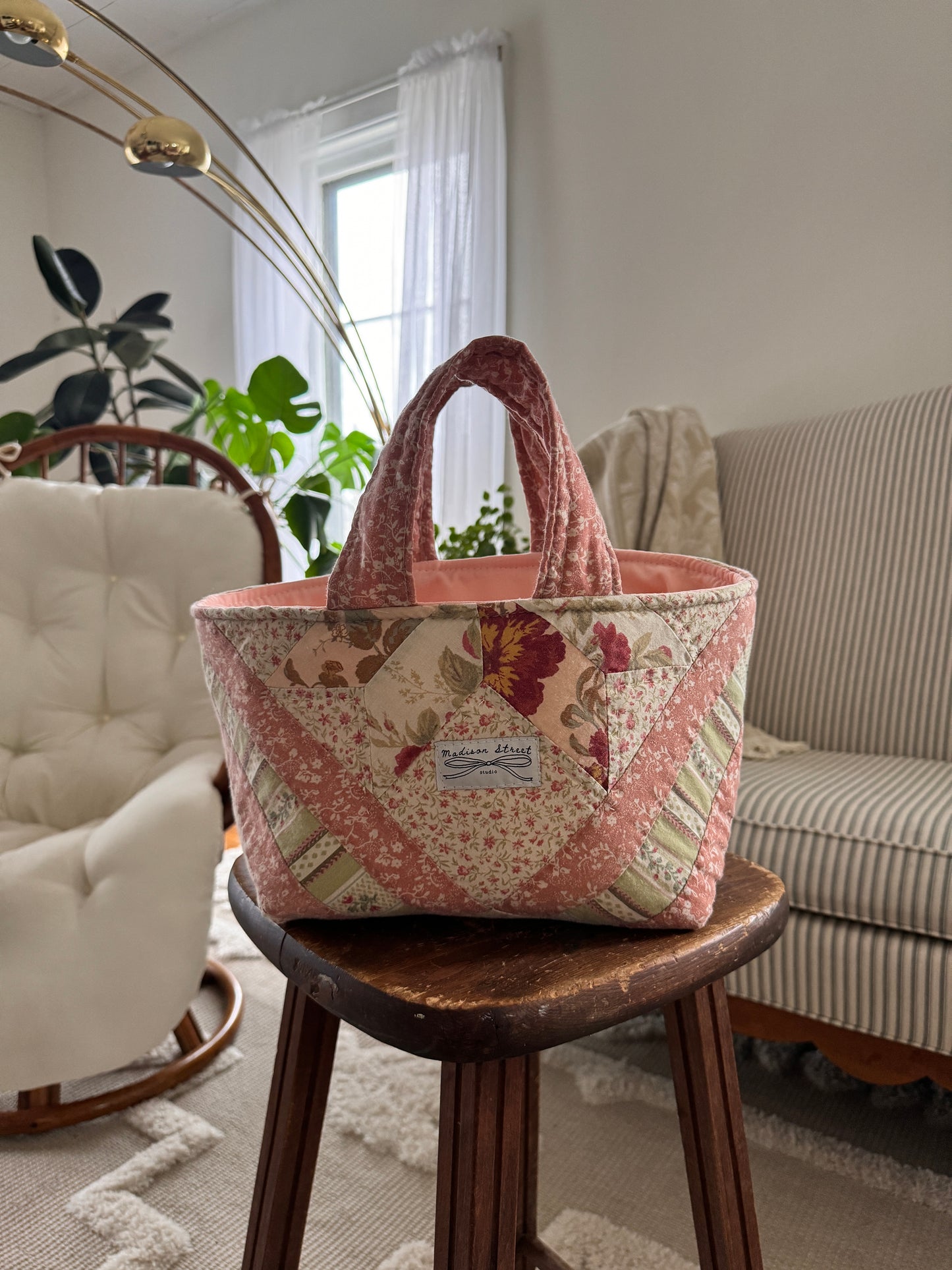 Rose Pink Market Tote