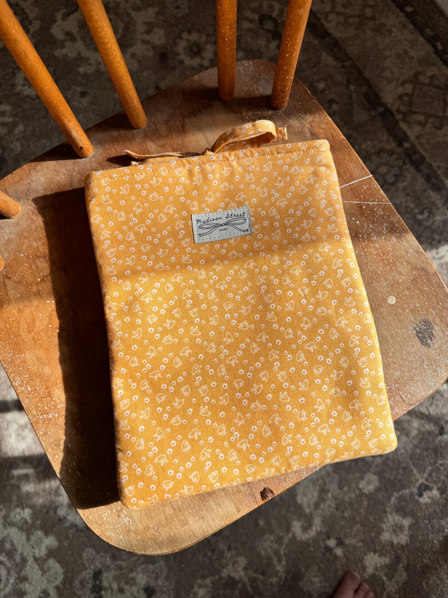 Butter Chick Tie Pouch
