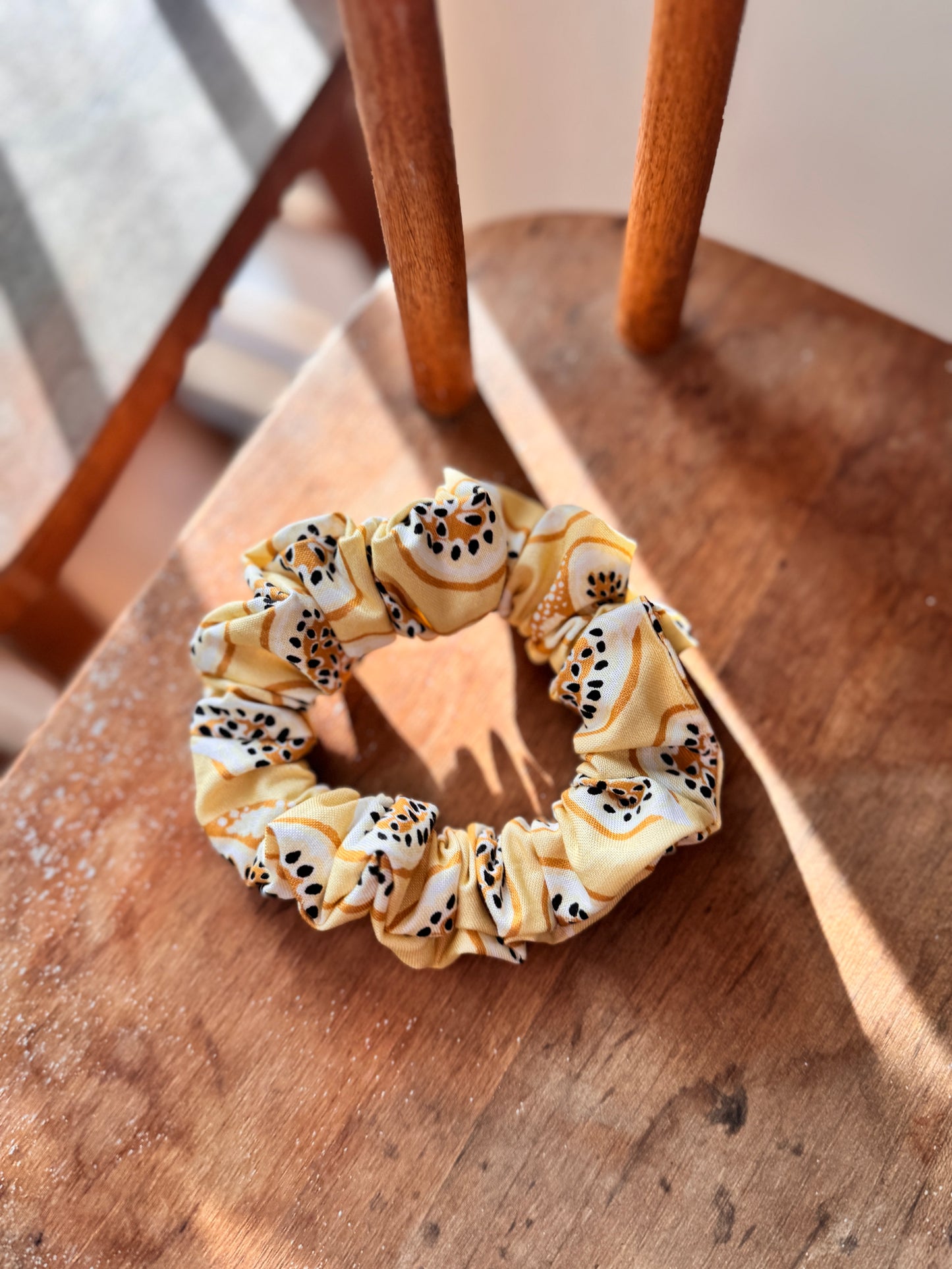 Passion Fruit Scrunchie