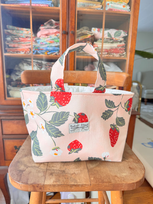 Strawberry Market Tote
