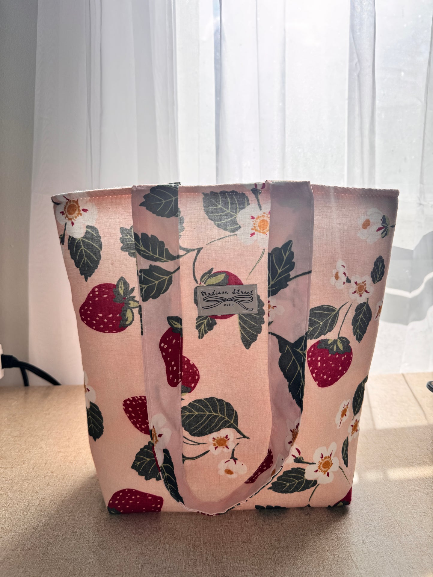Strawberry Medium Tote