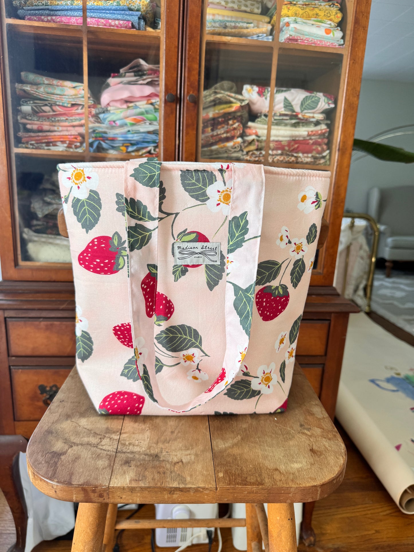 Strawberry Medium Tote