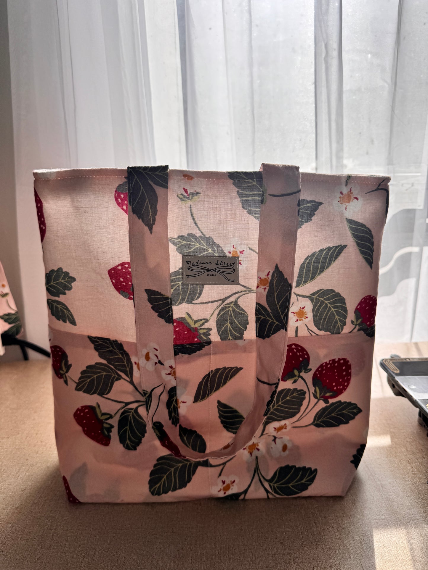 Strawberry Large Tote