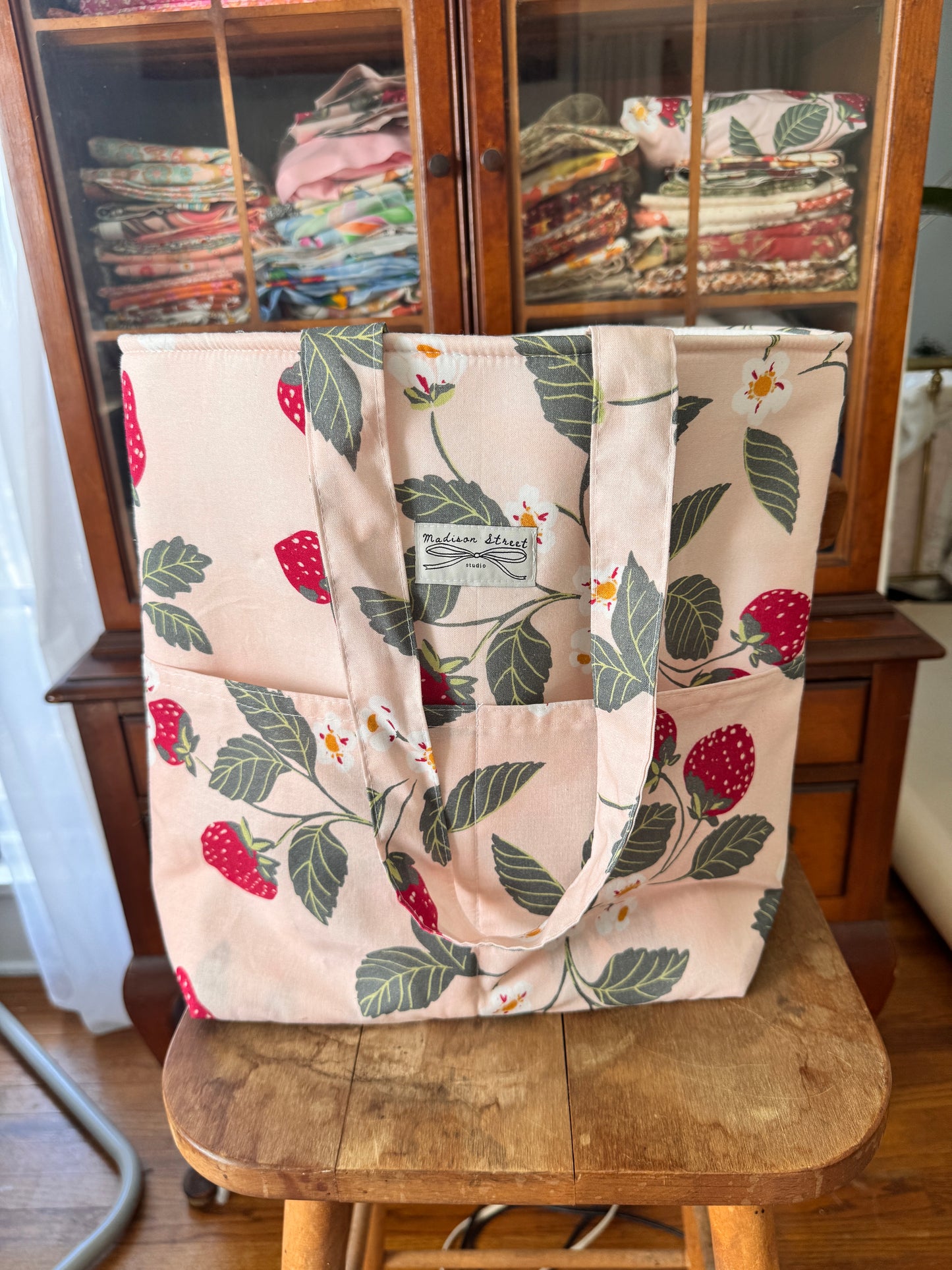 Strawberry Large Tote