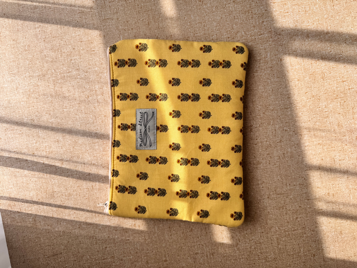 Sunflower Zipper Pouch