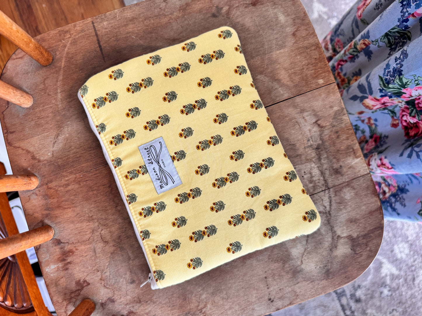 Sunflower Zipper Pouch