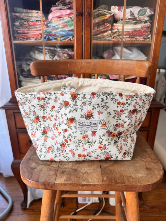 Autumn Floral Market Tote