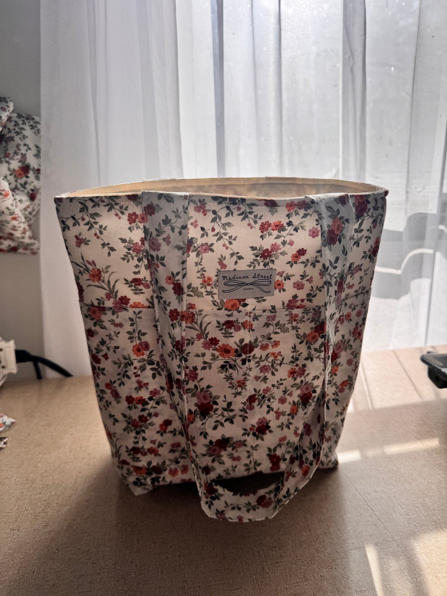 Autumn Floral Medium Tote