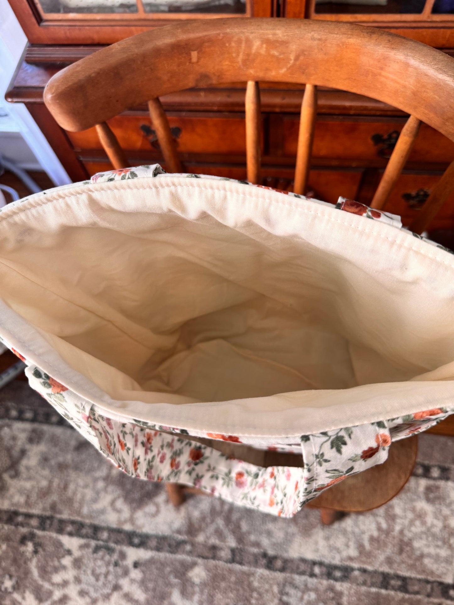 Autumn Floral Medium Tote